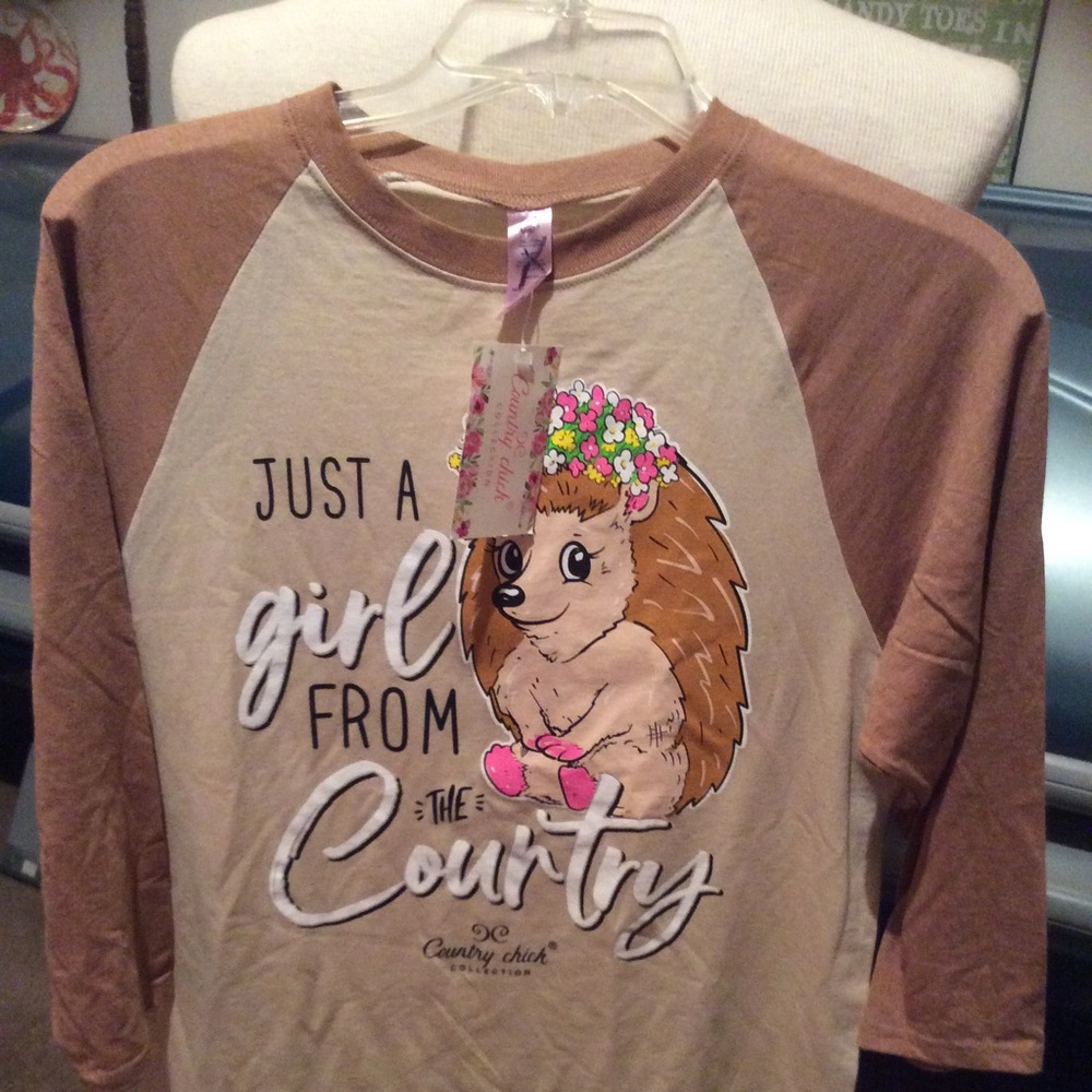 NWT Country Chick small tee